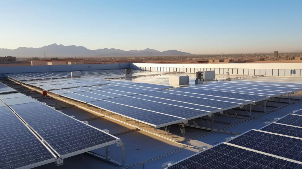 Commercial Solar Installation