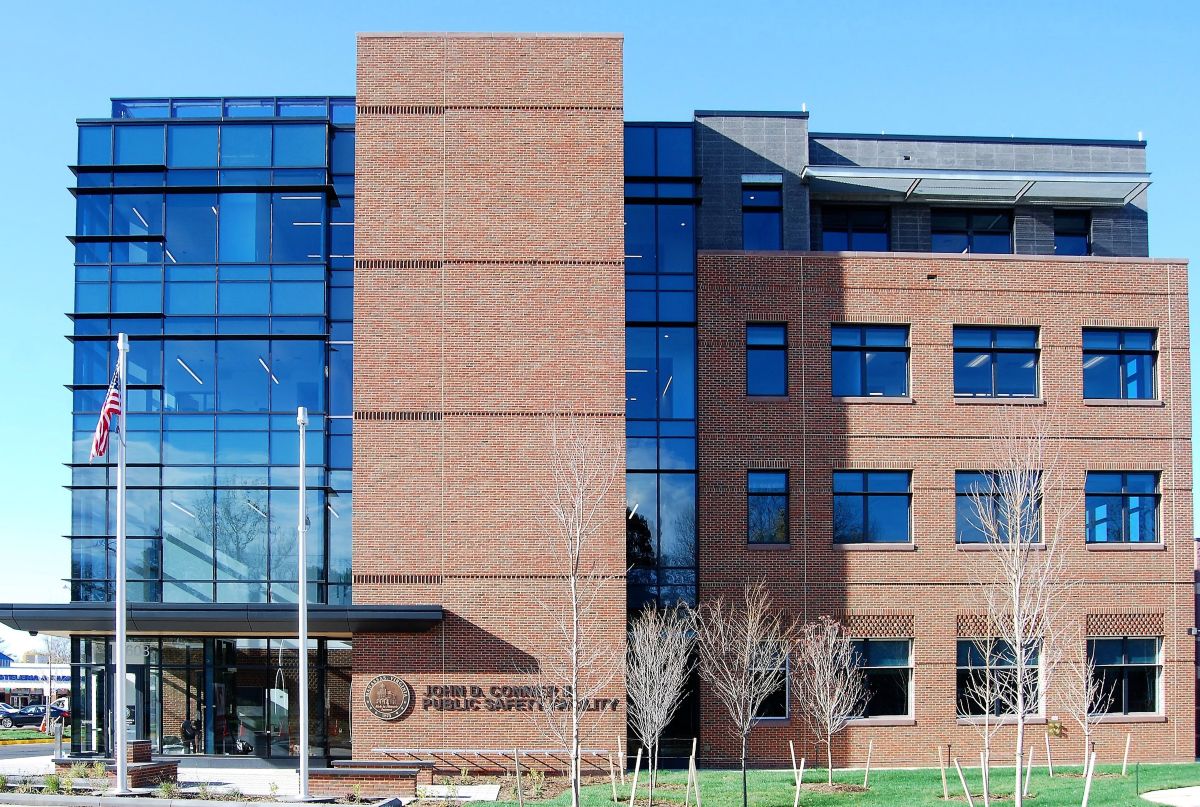 Public Safety Building Manassas commercial solar installation